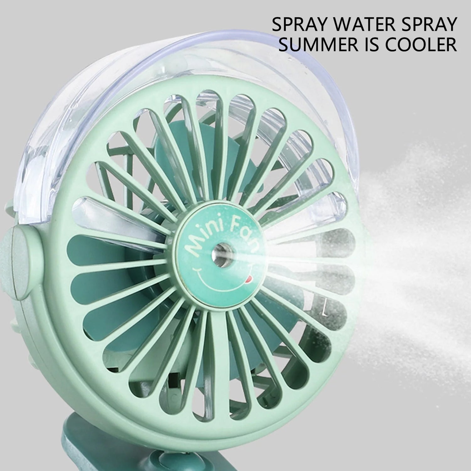17930 Portable Clip-on Fan, Battery Operated, With Light & Spray, Small Yet Powerful USB Table Fan, 3-Speed Quiet Rechargeable Mini Desk Fan, 360° Rotation, Personal Cooling Fan for Home, Office, Camping 17930 Portable Clip-on Fan, Battery Operated, With Light & Spray, Small Yet Powerful USB Table Fan, 3-Speed Quiet Rechargeable Mini Desk Fan, 360° Rotation, Personal Cooling Fan for Home, Office, Camping